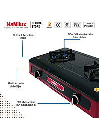 Bếp Gas Đôi Cao Cấp NaMilux DL2063BPF/NH-D3036BPF│Công suất cực đại 4.2kW│Hàng Chính Hãng