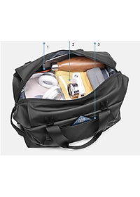 túi xách du lịch thể thao nam kiêm balo du lịch cao cấp phong cách mới(15,6")