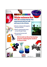 Sách DK 101 Great Science Experiments : A Step-By-Step Guide (Updated Edition)
