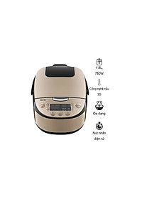 Nồi cơm điện tử Toshiba 1.8 lít RC-18DR3PV(G) - Hàng chính hãng - Bảo hành chính hãng 12 tháng, Chất lượng Nhật Bản