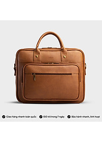Cặp công sở Trita ( Thời trang nam đựng vừa laptop 13.3 inch - Cặp da TCA5 )