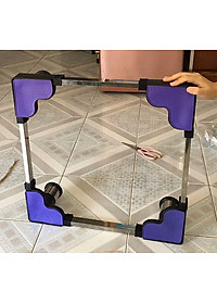Kệ chân đế máy giặt tủ lạnh inox cao cấp 45-61cm