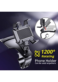 Giá đỡ điện thoại ô tô Volcano Cars xoay 360 độ chống rung treo đa điểm trên taplo, gương chiếu hậu_B126_HÀNG CHÍNH HÃNG