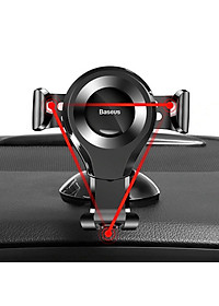 Kẹp Điện Thoại Trên Ô Tô, Xe Hơi Gắn Taplo chính hãng Baseus SUYL-XP01 Sang Trọng Hiện Đại