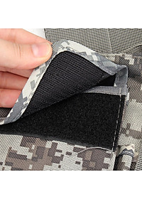 Camouflage Holster Vest Rig Pocket Radio Harness Chest Pack Pouch Walkie Nylon