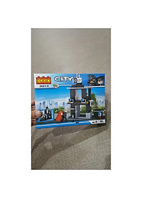COGO - CITY - 3021 COMBO 8 HỘP Mô Hình Lắp Ráp Xe Cảnh Sát