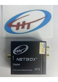 Bộ Chuyển Đổi Âm Thanh Digital NETBOX HT2,DÂY 3.5 RA 2 ĐẦU AV 5M - Hàng Chính Hãng