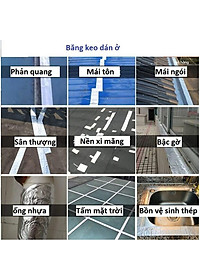(Dài 5m, Rộng 20cm) Băng Keo, Keo Dán Chống Thấm, Chống Dột Taiko Nhật Bản Băng Keo Chống Thấm Dột,Vá Chám Vết Nứt Trần Sàn Nhà Taikomi Japan Băng keo chống thấm TAIKO Nhật Bản chắc chắn, chống thấm dột, dán tường, dán mái tôn, máng xối, lô gia