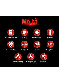 Xe Đạp Tập Gym Đa Năng Galen G016 Xe Đạp Kết Hợp Tay Chân Thế Hệ Mới