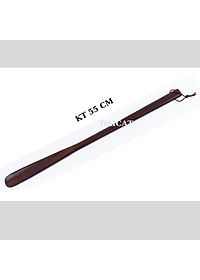 Hai Cây xỏ giầy gỗ muồng đen dài 70cm -khảm trai hoa văn