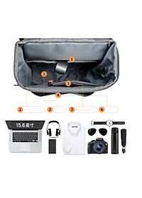 Balo laptop thông minh size 15.6inh và size 17.5inh thời trang công sở cao cấp phong cách mới