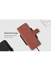Bao Da dành cho Samsung Galaxy Z Fold 3 hiệu Nillkin Aoge Leather Cao Cấp - Hàng nhập khẩu