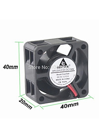 1 Quạt Tản Nhiệt Không Chổi Than 4020b 2pin 5v Xh2.54 4cm 40mm 40x40 X 20mm