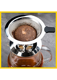 Phễu V60 Bằng Thép Hình Nón (Pour over)