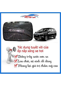 Ốp nắp bình xăng Xpander 2018-2020 vân cacbon chống trầy trang trí ô tô