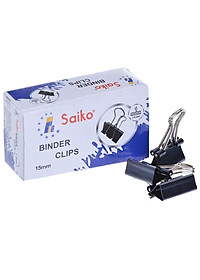 Kẹp Bướm Saiko 15mm (12 Cái/ Hộp)
