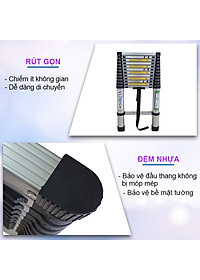 Thang nhôm rút đơn Nikita R38