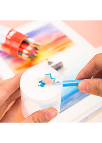 Bút chì màu học sinh Deli - Có kèm gọt chì ở nắp - Cỡ φ2.9mm - 12/24/36 màu/hộp - EC00307/EC00327/EC00337