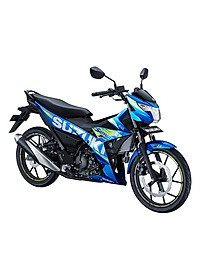 Sơn xe máy Suzuki Satria màu xanh biển cực đẹp  SƠN XE SÀI GÒN