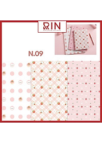 Giấy bọc sách vở / Giấy gói quà / giấy bao tập / giấy bao vở học sinh, sinh viên size A4, B5, A5 cao cấp – 24 cuốn