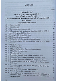Luật Xử Lý Vi Phạm Hành Chính ( Sửa Đổi, Bổ Sung Năm 2025) Và Các Văn Bản Hướng Dẫn Thi Hành