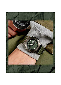 Đồng Hồ Nam Dây Nhựa Casio G-Shock GM-2100B-3ADR Chính Hãng - GM-2100B-3A Mặt Kim Loại