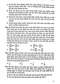 Cấu Trúc Các Dạng Đttn Sinh Học 12