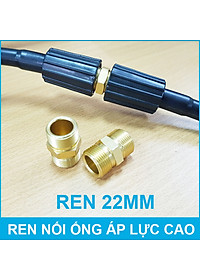 Ren nối ống dây áp lực cao ren 22mm