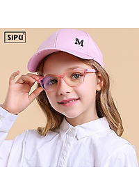 [Kèm Video] Mắt Kính Trẻ Em SiPU Chính Hãng MK11 Chống UV400 + Chống Ánh Sáng Xanh + Chống gãy - Bé Trai Bé Gái (Kèm Hộp Ô Tô)