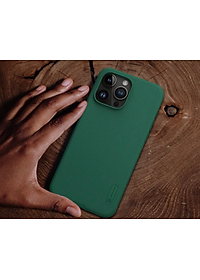Ốp lưng cho iPhone 15 Pro , 15 Pro Max , 15 Plus , 15 hiệu Nillkin Frosted Shield Pro chống sống chống vân tay - Hàng nhập khẩu