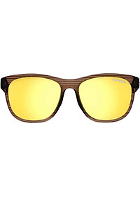 Kính mát thể thao Unisex Tifosi Swank - Gọng Woodgrain, Tròng Smoke Yellow