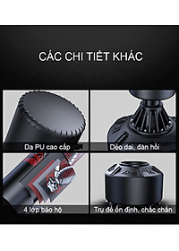 Trụ Đấm Bốc,Trụ Boxing 8725 Kết Cấu Da PU 4 Lớp Siêu Bền Cao Cấp Đại Nam Sport + Găng Đấm Bốc