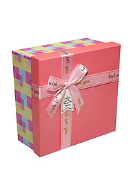 Hộp Quà Vuông V029 Phượng Hoàng 20 x 20 x 10 cm - Giao mẫu ngẫu nhiên