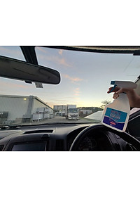 Chai xịt Khử mùi ô tô Clean Shu! Shu! 500mL nước ion kiềm tẩy rửa, diệt khuẩn từ Nhật Bản