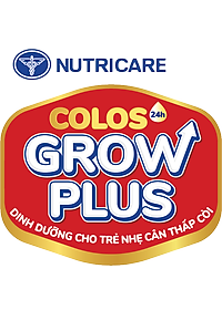 Thùng sữa nước pha sẵn Nutricare Colos 24h Grow Plus giúp trẻ phát triển toàn diện