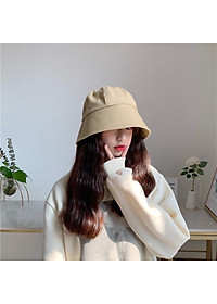 Mũ Bucket Cụp, Nón Tai Bèo Nam Nữ Trơn Giản Dị MD06