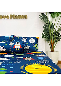 Ga chống thấm thun Lụa loại 1 chính hãng LoveMama không nóng, mềm mại thoáng mát