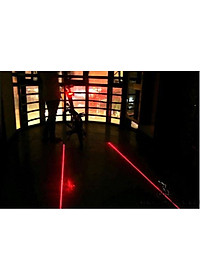 Đèn Hậu Xe Đạp Cảnh Báo- Chế Độ Đèn Led Siêu Sáng, Tia Laser Tạo Khoảng Cách An Toàn- Chính Hãng (Kèm Giá Đỡ)