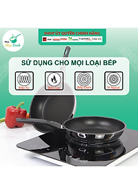 Bộ nồi chảo xửng hấp 3 Đáy Inox 430 cao cấp Fivestar Standard bếp từ nắp kính , tặng 1 vá canh