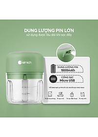 Máy xay tỏi ớt cầm tay Elmich PBE-8659 - Hàng chính hãng