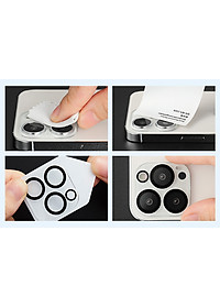 Miếng Dán Kính Cường Lực Camera ESR Tempered-Glass Camera Lens cho iPhone 13 Mini / 13 / 13 Pro / 13 Pro Max - Hàng Chính Hãng