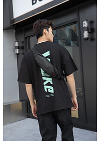 Túi Đeo Ngực Nam Thời Trang Teement, Chống Thấm Nước, Chống Xước, Chất Liệu Vải Oxford Cao Cấp, Thích Hợp Đi Chơi, Du Lịch - Hàng Chính Hãng