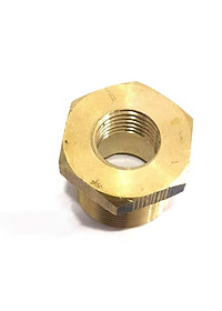 Khớp chuyển ren ngoài 22mm sang ren trong 14mm – phụ kiện máy rửa xe – khớp nối chuyển ren – đầu nối ren 22mm C0004-28