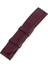 Dây đồng hồ nam nữ Huy Hoàng da bò size lớn màu tím nhạt HT8136