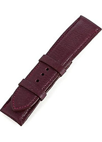 Dây đồng hồ nam nữ Huy Hoàng da bò size lớn màu tím nhạt HT8136