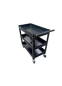XE ĐẨY DỤNG CỤ 3 NGĂN dùng cho gagare, tiệm sửa xe, tiệm rửa xe, xưởng, gia đình