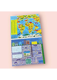 Cuốn Sách Khổng Lồ Về Trò Chơi Tư Duy - Maps Activity Pad