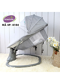 Nôi ru ngủ thư giãn kết hợp ghế ngồi đọc sách cho bé có nhạc Mastela 8104/8106 - điều khiển từ xa - kết hợp Bluetooth