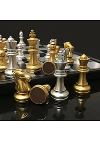 Bộ cờ vua nam châm 25*25cm gấp gọn cao cấp- Hàng Chính Hãng