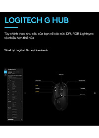 Chuột game không dây Lightspeed Logitech G502 - Hàng chính hãng